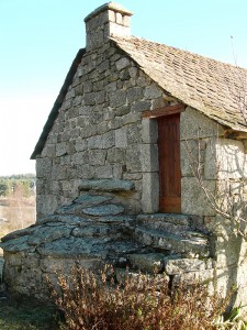 Moulin de La Brugerette, commune de Sainte Colombe de Peyre.